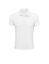  T-Shirt πόλο (Octave men 03572) λευκό